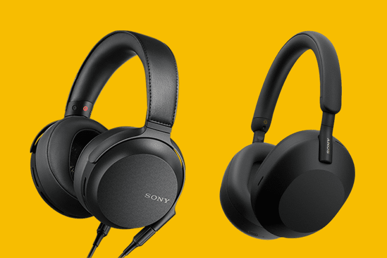 Sony Wired vs Wireless headphones