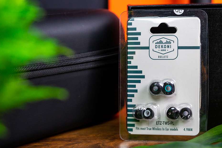 Dekoni Bulletz True Wireless foam ear tips